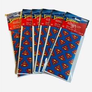 Set Of Six Superman Iron On Patches